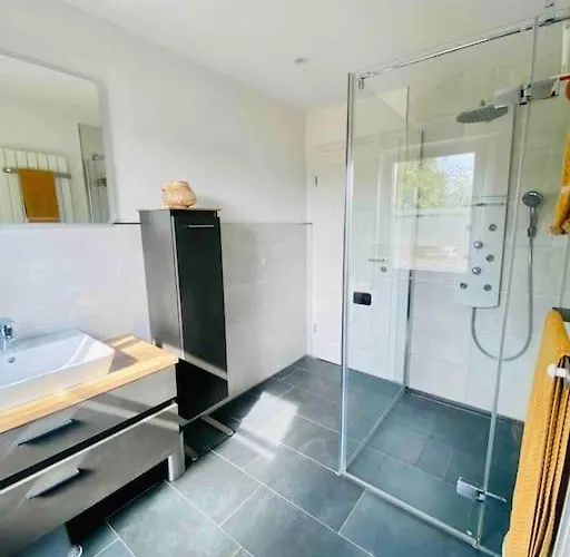 Feriehus Pool, Sauna Und Blick Ins Gruene