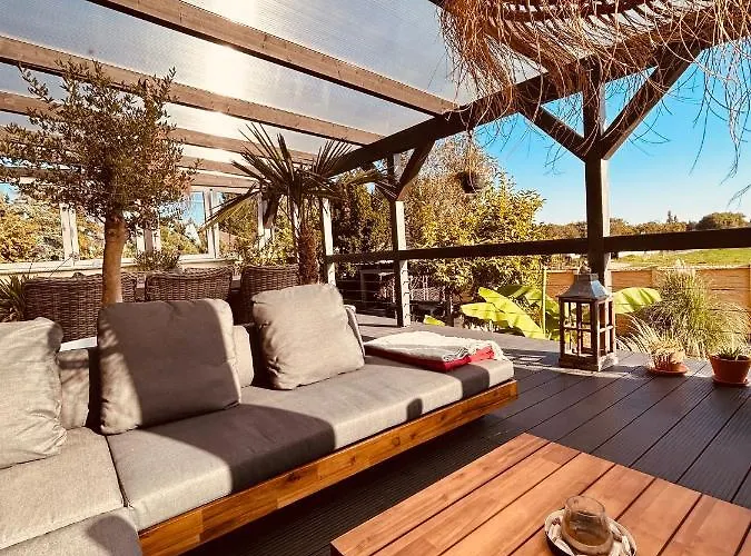 Feriehus Pool, Sauna Und Blick Ins Gruene